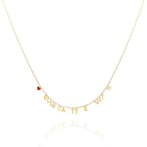 Colar Blinda-te e Vai