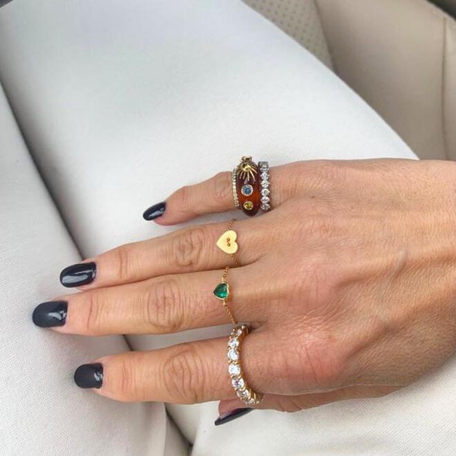 Anel História Bakelite