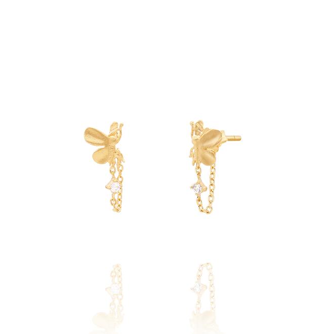 Brincos Mini Borboleta Tatoo